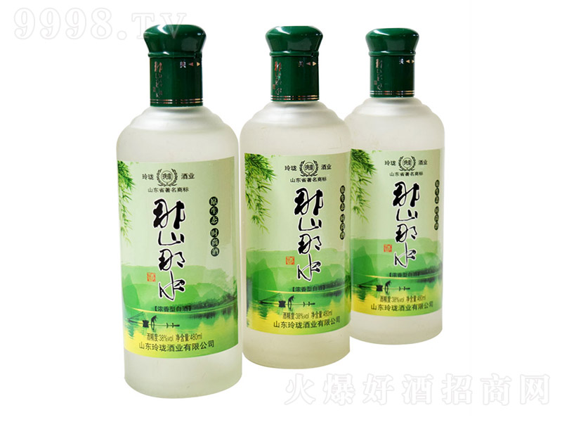 �ᭇ��ɽ��ˮ��ƿ �����Ͱ׾ơ�38�� 480ml��