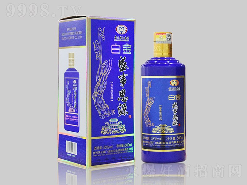 ʢ��˼Դ�ƌ�ʯ�{ �u���Ͱ׾ơ�53�� 500ml��