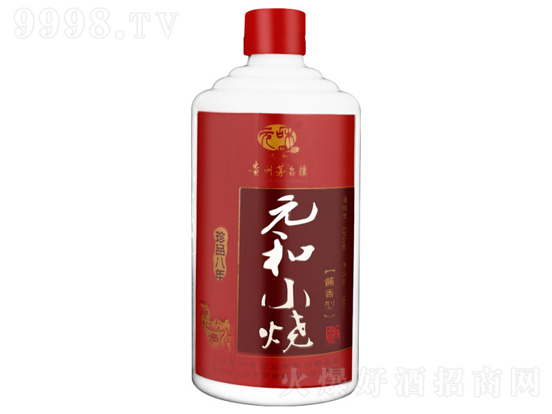 Ԫ��С������Ʒ8 �u���Ͱ׾ơ�53�� 500ml��