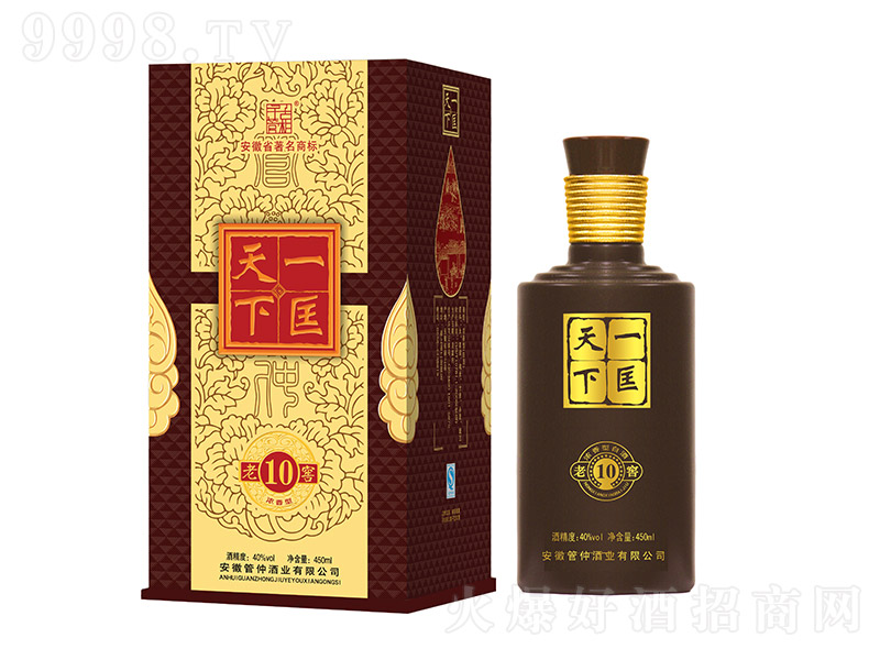 һ�����¾ơ��Ͻ�10 �����Ͱ׾ơ�40�� 450ml��