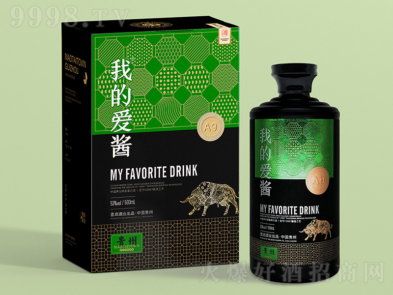 ���ҵĐ��u����Ʒ���С�Aϵ�`�žƺ�ƿ �u���Ͱ׾ơ�53�� 500ml��