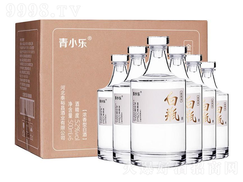 ��С�����b���ƿ�� �����Ͱ׾ơ�52�� 500ml��