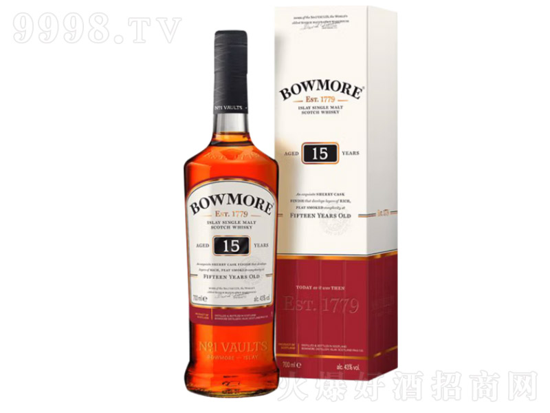 ��؛���Bowmore��Ħ15���һ��ѿ�K���m��ʿ���M��700ml-�t�����Ϣ