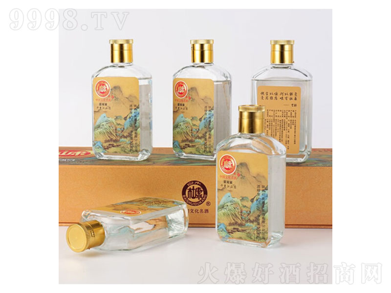 ��ˮ�ſ��{����ǧ�ｭɽ�D�����;ơ�52��100ml��