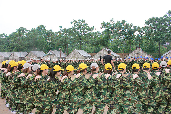 火爆網絡拓展訓練之“同心筑長城”