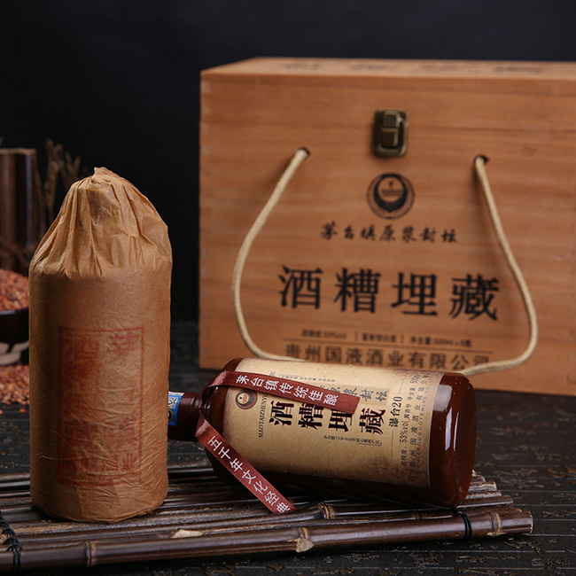 茅臺(tái)鎮(zhèn)原漿封壇酒糟埋藏酒53°500ml醬香型白酒