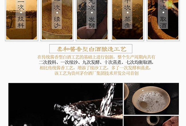 茅臺醇酒盛世典藏柔和醬香型白酒【53°500ml】