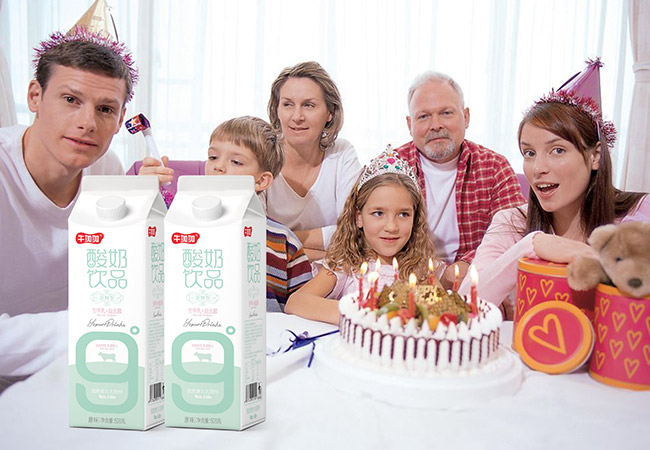 牛加加酸奶飲品1×928g×12盒