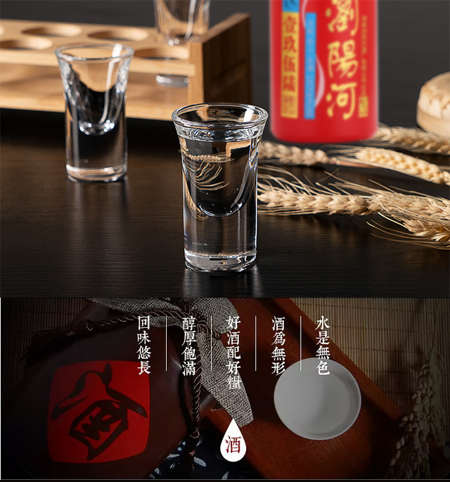 瀏陽河酒壹玖伍陸匠心10濃香白酒