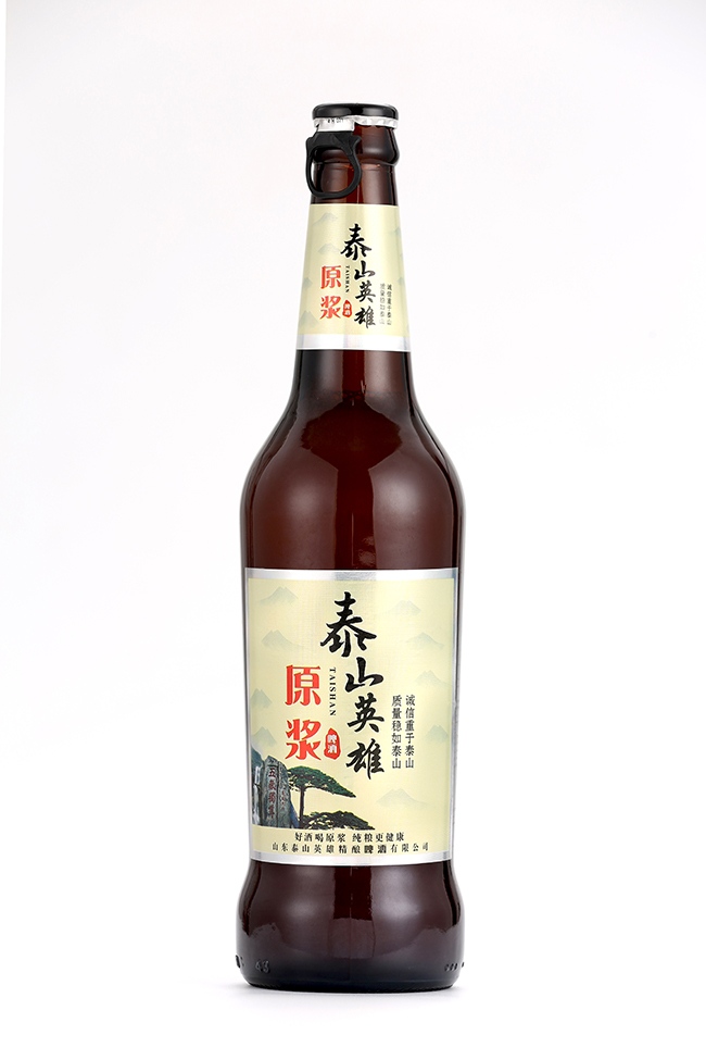 泰山英雄原漿啤酒【11°500ml】