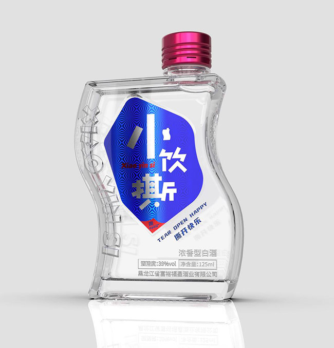 小飲撕社交小酒39度125ml濃香型