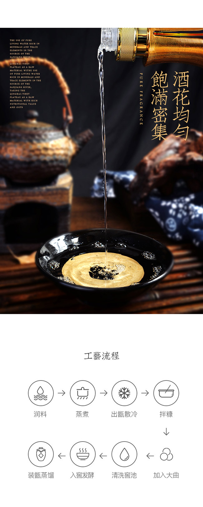 青源玉液青稞酒生態原釀52°500ml青稞清香型