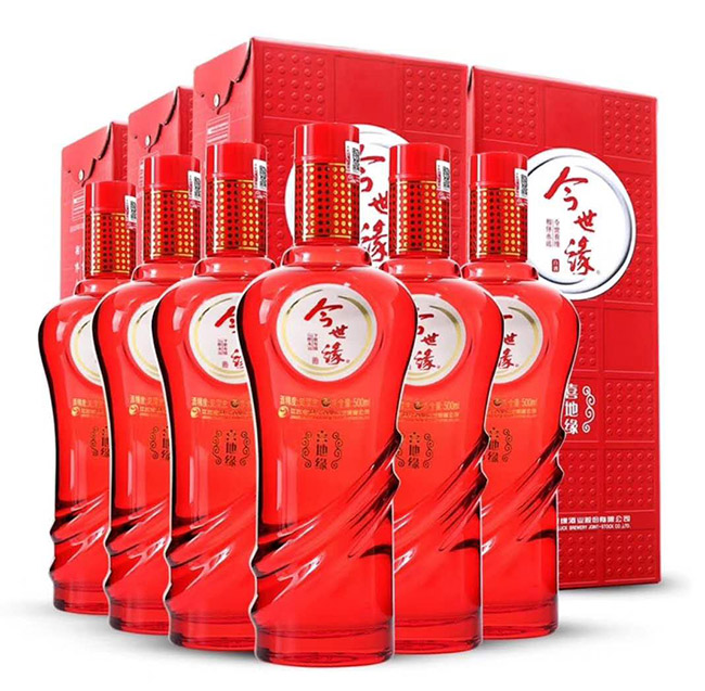 今世緣酒喜地緣42°500ml濃香型白酒
