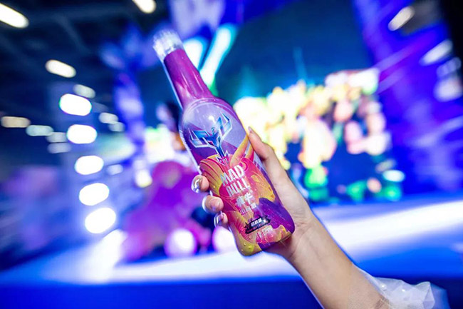 瘋牛電音酒櫻桃味275ml