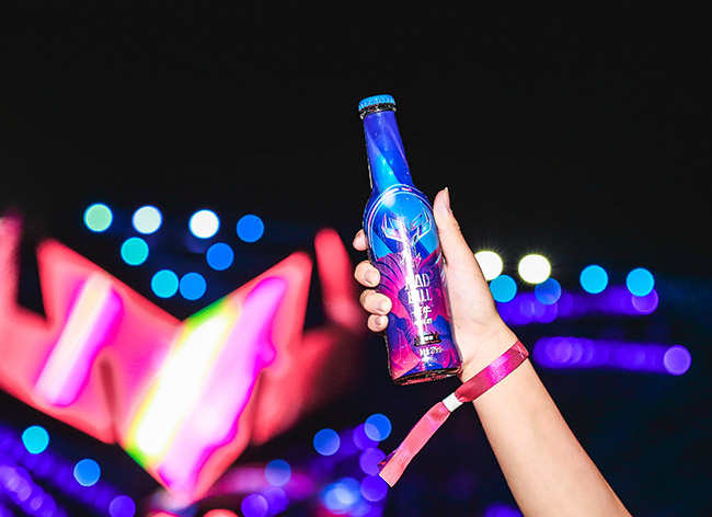 瘋牛電音酒藍莓味275ml