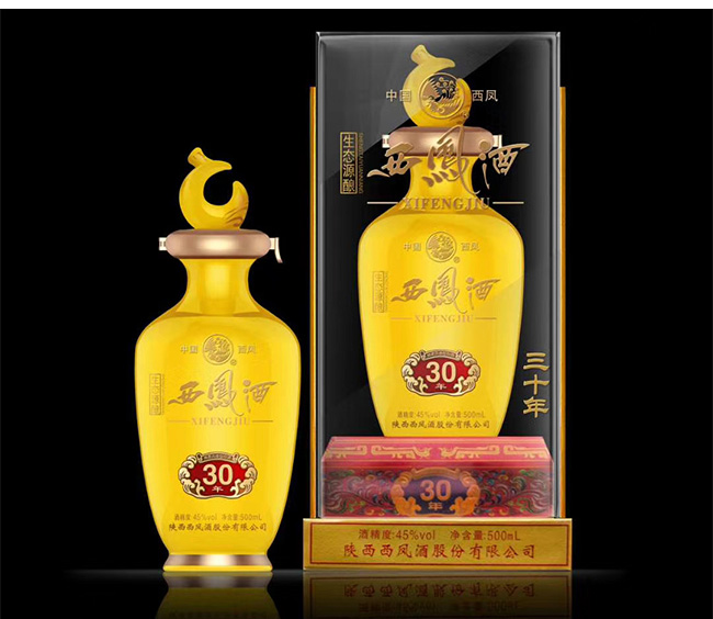 西鳳酒瓷壇鳳香·生態(tài)源釀30鳳香型白酒【45°500ml】