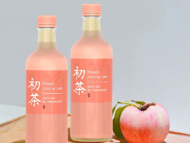 初飲初茶蜜桃烏龍茶【500ml】