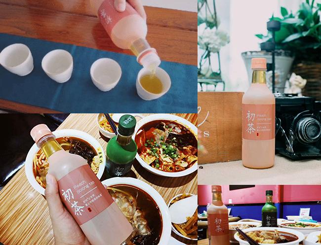 初飲初茶蜜桃烏龍茶【500ml】