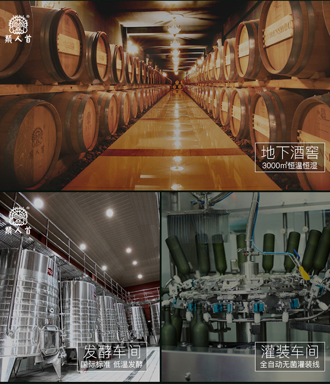 類人首經典蛇龍珠干紅葡萄酒12°750ml