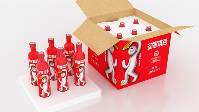 動客本色·小人版蜜香型白酒【42°500ml】