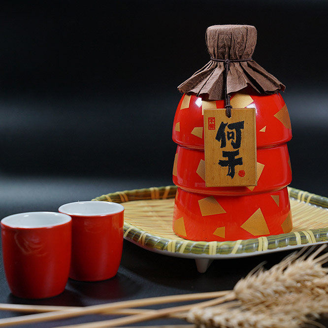 何干五糧原漿10濃香型白酒商務宴請紅瓶【40度450ml】