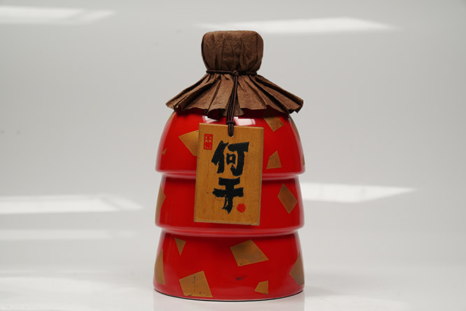 何干五糧原漿10濃香型白酒商務宴請紅瓶【40度450ml】