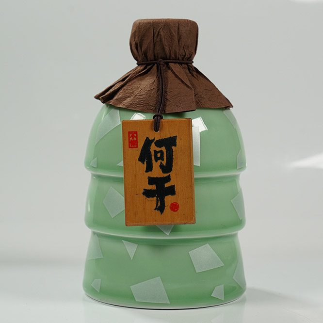 何干碧玉青五糧原漿10濃香型白酒商務宴請綠瓶【40度450ml】