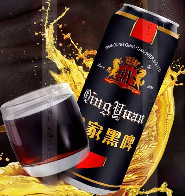 青源皇家黑啤酒500ml