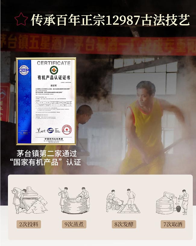 金權馬醬酒 醬香型白酒【53° 500ml】