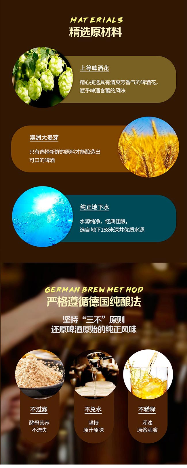 厚島精釀手工金啤原漿啤酒【12.5°1L】