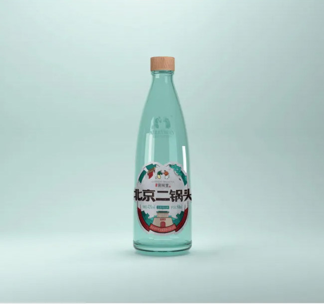 胡同里北京二鍋頭晉商情清香型白酒【42度500ml】