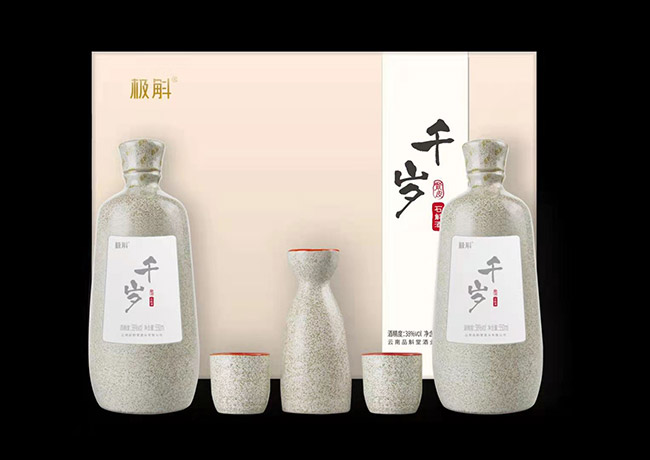 極斛千歲紫皮石斛酒斛香型【38度550ml】