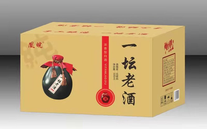凰皖一壇老酒 濃香型白酒【52度 500ml】