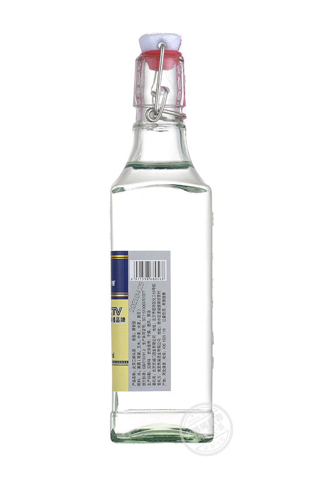 京闊北京二鍋頭酒出口型國際版藍(lán) 清香型白酒【42° 500ml】