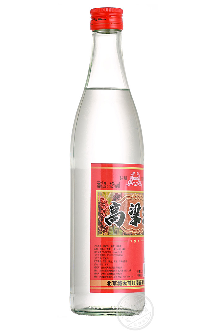 京陽(yáng)門高粱酒三星 濃香型白酒【42° 500ml】