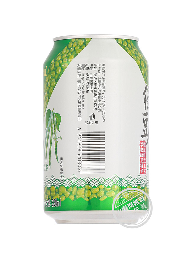 綠豆仙碳酸飲料【320ml】