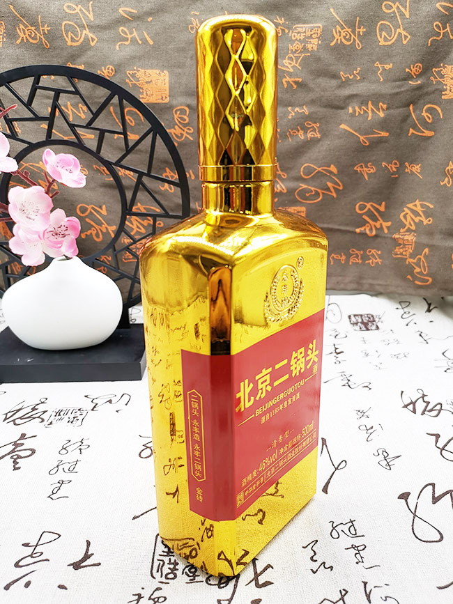 永豐北京二鍋頭酒金磚 清香型白酒【46° 500ml】