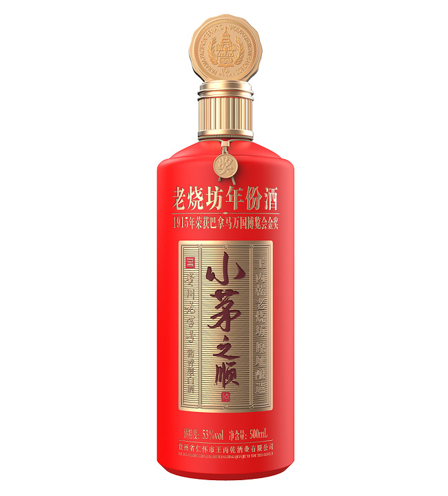 小茅之順老燒坊年份酒 醬香型白酒【53° 500ml】