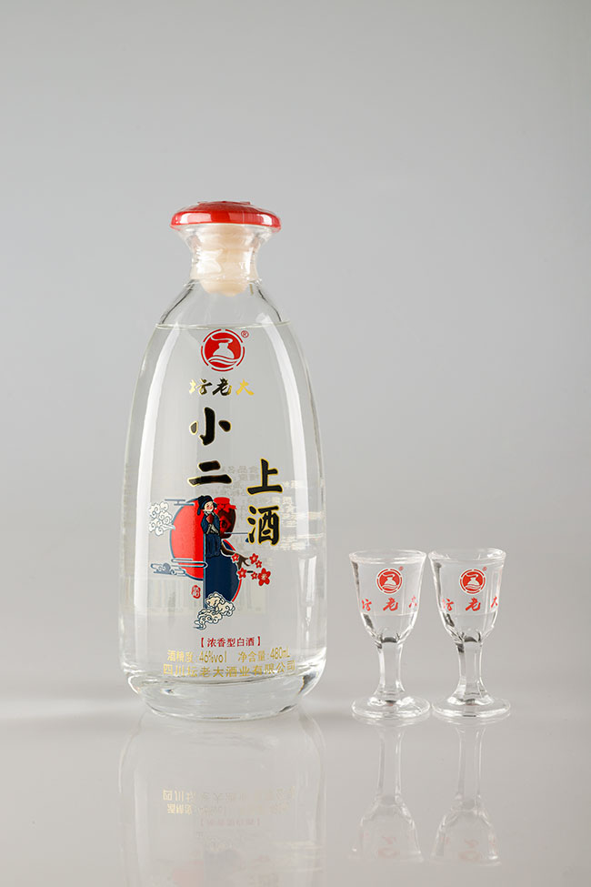 壇老大酒·小二上酒 濃香型白酒【46° 480ml】