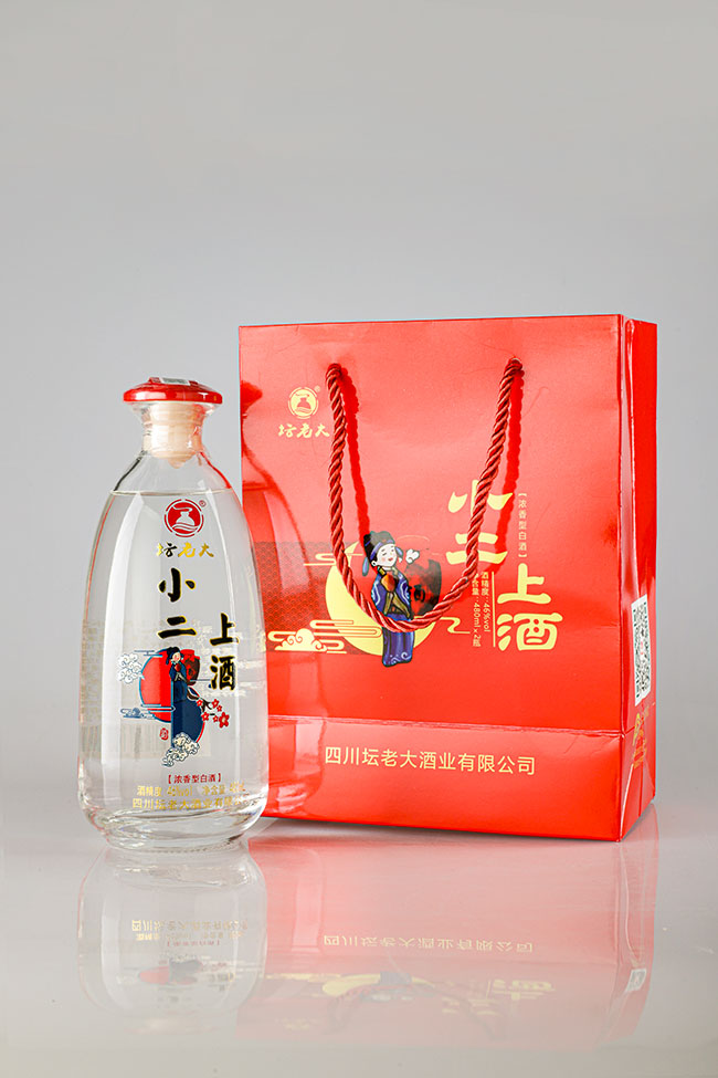 壇老大酒·小二上酒 濃香型白酒【46° 480ml】