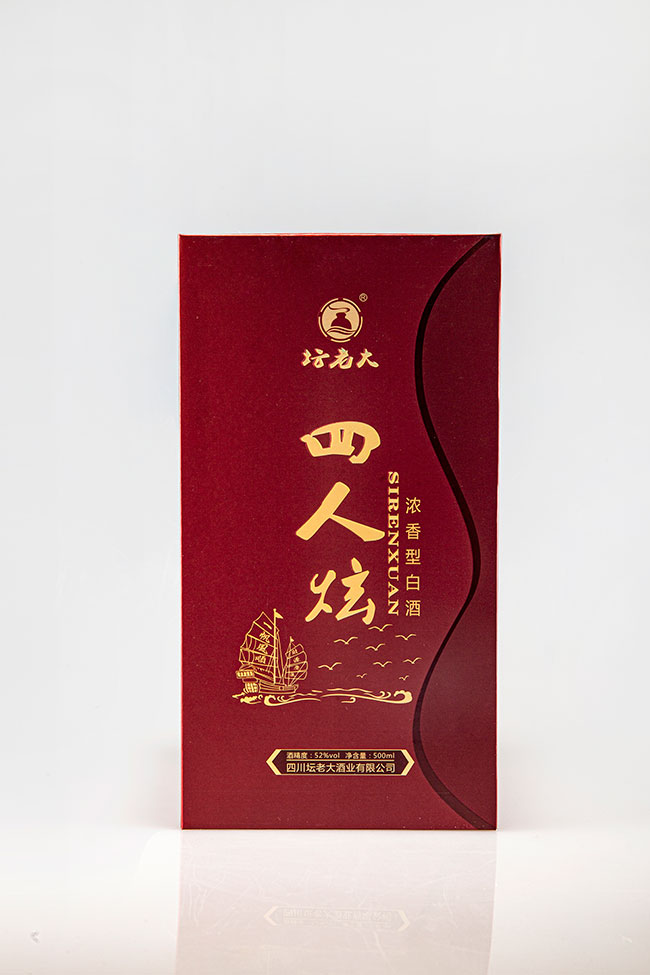 壇老大酒·四人炫 濃香型白酒【52° 500ml】