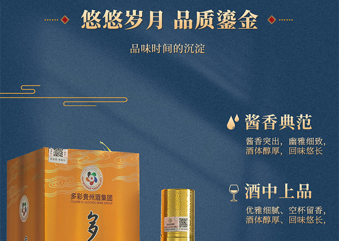 多彩貴州酒傳承經典 醬香型【53° 500ml】