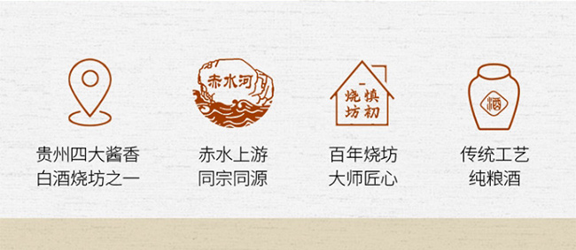 金沙古醬酒傳承精釀 醬香型白酒【53° 500ml】