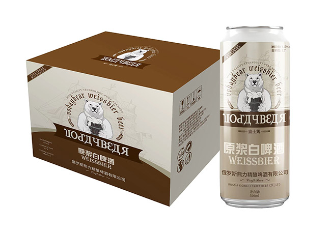 熊力原漿白啤酒【12° 500ml】