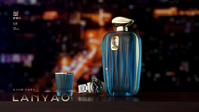 老瀘州酒藍(lán)耀 濃香型【45°500ml×6】