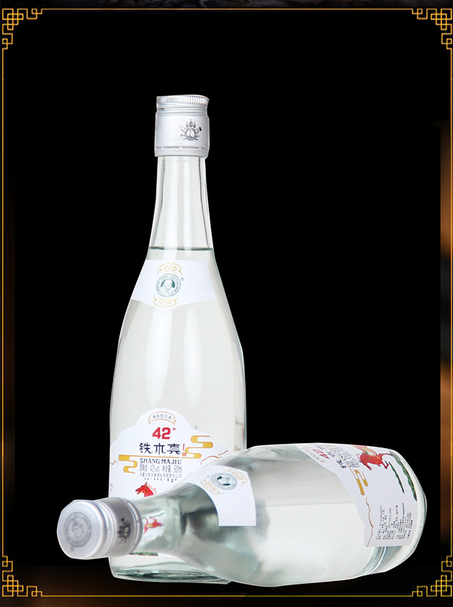 鐵木真光瓶酒 清香型白酒【42° 500ml】