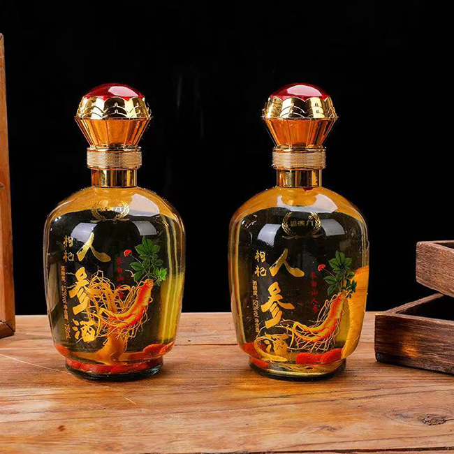 福滿門人參酒【52°750ml×2】