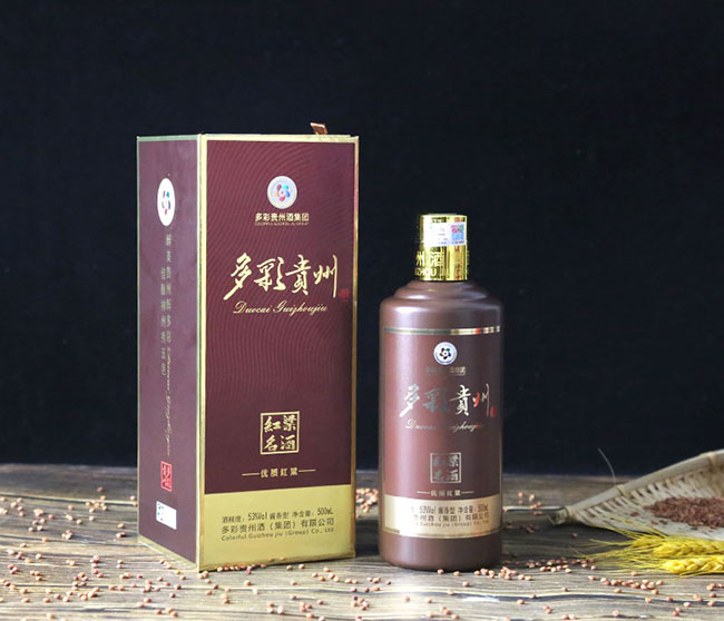 多彩貴州酒優(yōu)質(zhì)紅粱 醬香型白酒【53° 500ml】