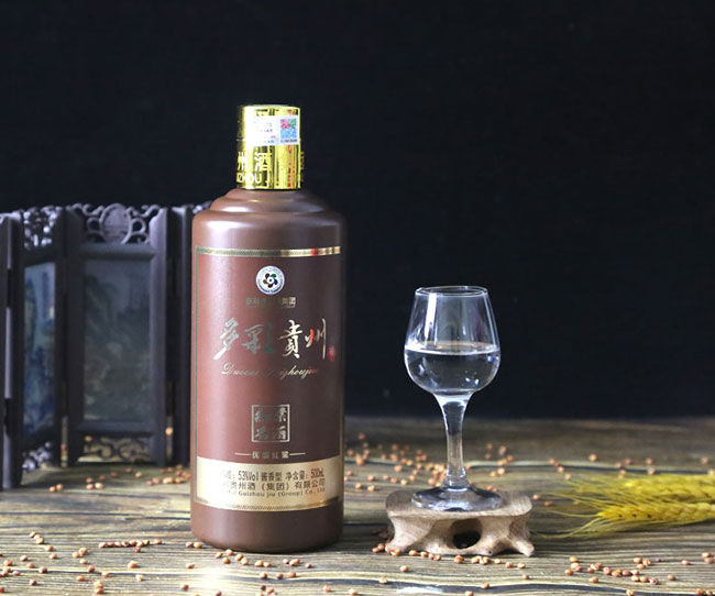 多彩貴州酒優(yōu)質(zhì)紅粱 醬香型白酒【53° 500ml】