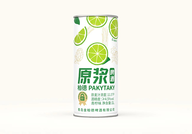 柏德原漿啤酒青檸味【11.5° 1L×6罐】